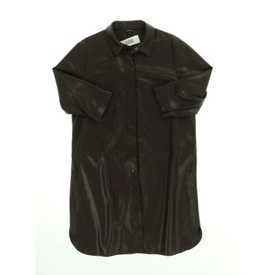 Comma barna műbőr kabát