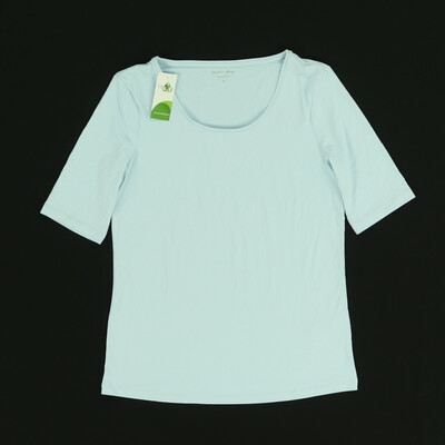 Christian Berg kék félhosszú ujjú felső