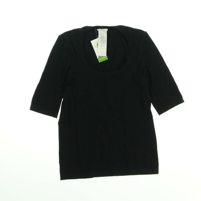 Wolford fekete rövid ujjú felső