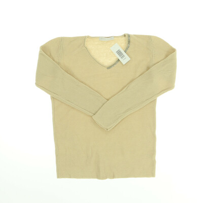 Fabiana Filippi bézs finomkötött hosszú ujjú felső