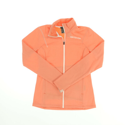 Ortovox barack színú cipzáros pulóver