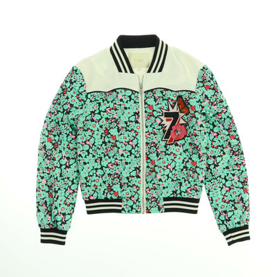 Maje színes cipzáros kis bomber kabát