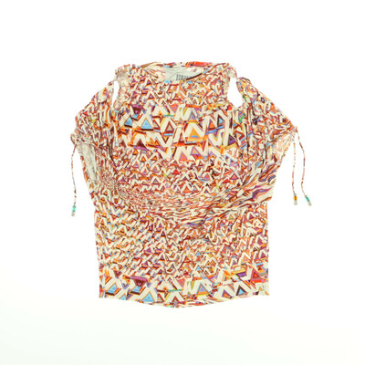 Patrizia Pepe színes rövid ujjú felső