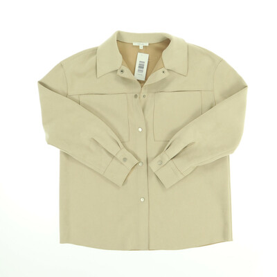 Opus bézs művelúr kabát