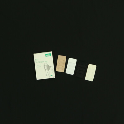 Palmers fehér/bézs/fekete 4 db  kétsoros melltartó-bővítő kapcsok