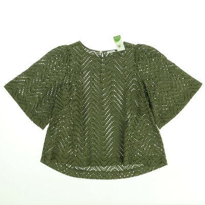 Seidensticker zöld rövid ujjú blúz