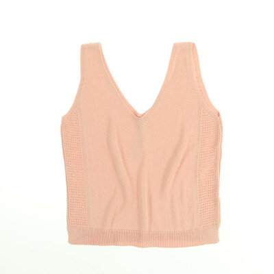 Massimo Dutti rózsaszín finomkötött pántos felső