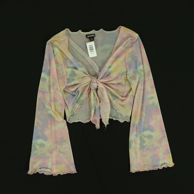 Monki színes áttetsző felső