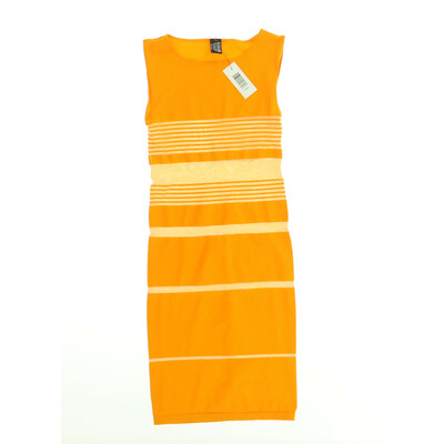 Wolford narancssárga enyhén áttetsző egész ruha