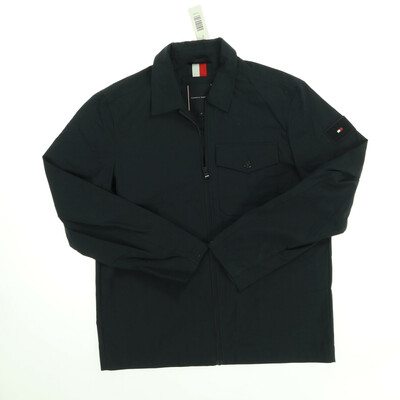 Tommy Hilfiger sötétkék cipzáros ing