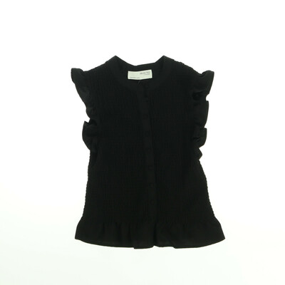 Selected Femme fekete ujjatlan blúz