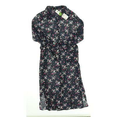 Ulla Popken sötétkék ingruha