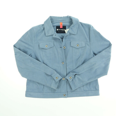 Street One kék művelúr kabát