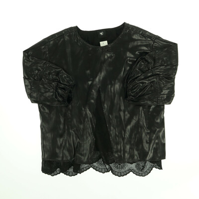 NÜ Denmark fekete blúz