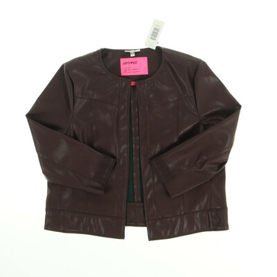 Street One barna bőr kabát