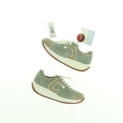 Joya zöld/bézs kényelmi cipő