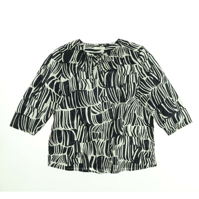 Bonita kék/fehér blúz