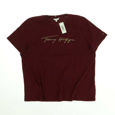 Tommy Hilfiger bordó póló