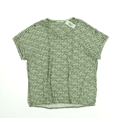 Cecil zöld/bézs rövid ujjú felső