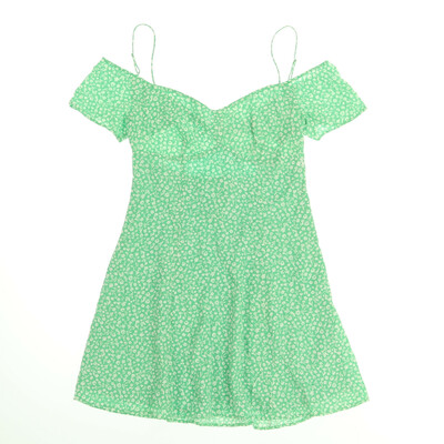 Calvin Kleind Jeans zöld/fehér mini ruha