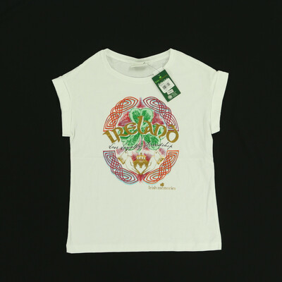 Irish Memories fehér póló