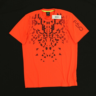 Adidas neon narancssárga sport póló