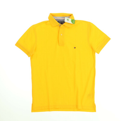 Tommy Hilfiger sárga ingpóló  / regular fit /