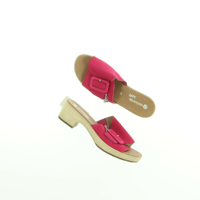 Remonte Soft pink magassarkú papucs
