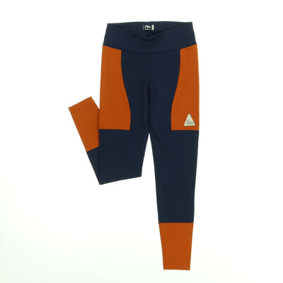 Maloja kék/barna sport leggings