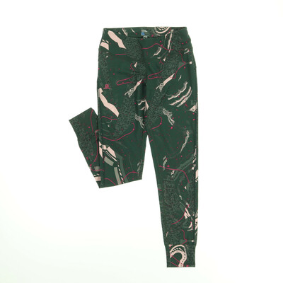 Salomon zöld/rózsaszín sport leggings