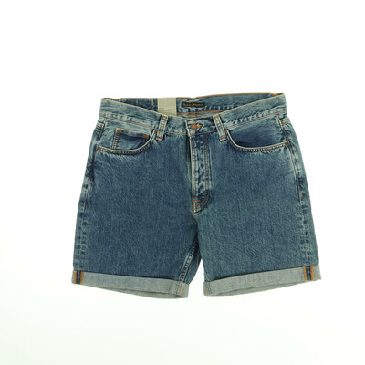 Nudie Jeans kék farmer rövid nadrág / JOSH SHORTS  W:34 /