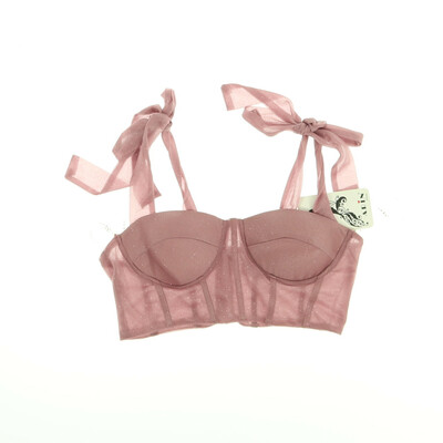 Arin lila elegáns crop top