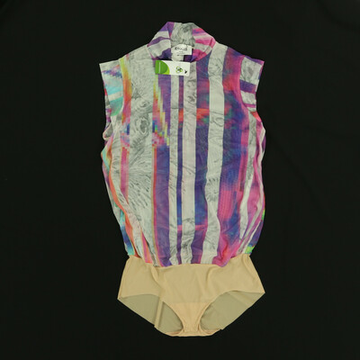 Wolford színes áttetsző ujjatlan body