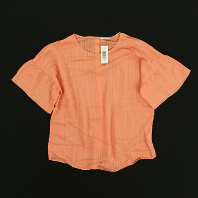 YaYa Women barack színű rövid ujjú blúz