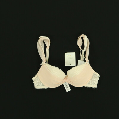 AdoreMe bézs/rózsaszín push up melltartó