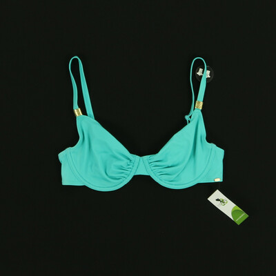 Skiny kék bikini felső