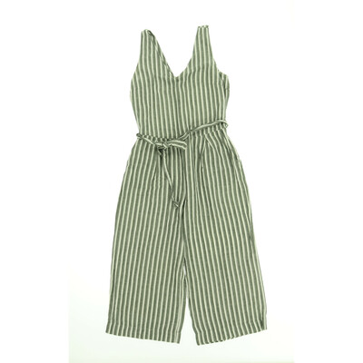 Tom Tailor khaki/fehér len overál