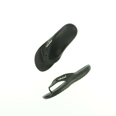 Crocs fekete papucs  / M8 W10 /