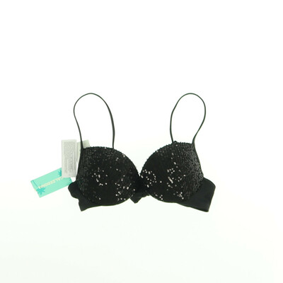 Calzedonia fekete flitteres bikini felső