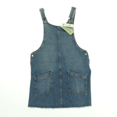 United Colros of Benetton kék farmer kantáros ruha