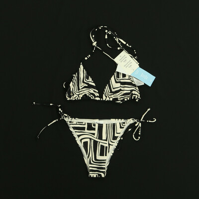 H&M bézs/fekete bikini