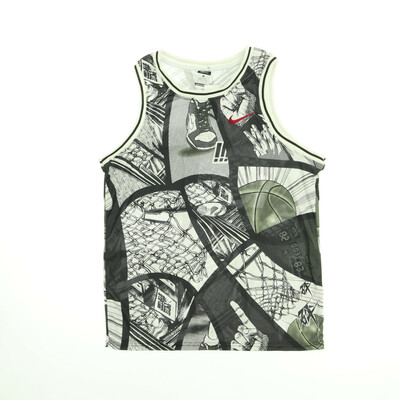 Nike fekete/fehér sport trikó