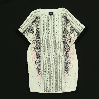 Roberto Cavalli fekete/fehér egész ruha