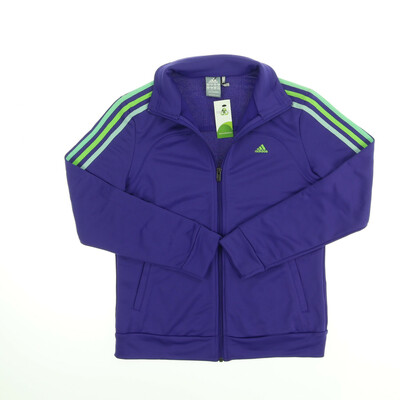 Adidas lila cipzáros sport pulóver