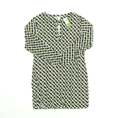 Diane von Furstenbergbézs/fekete tunika
