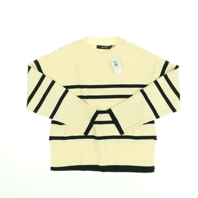 Vero Moda bézs/fekete pulóver
