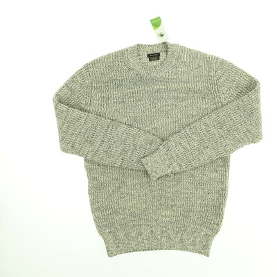 Massimo Dutti barna/fehér kötött pulóver