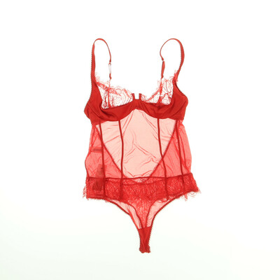 Wolford piros body