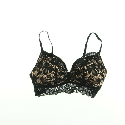 Hunkemöller fekete/bézs melltartó