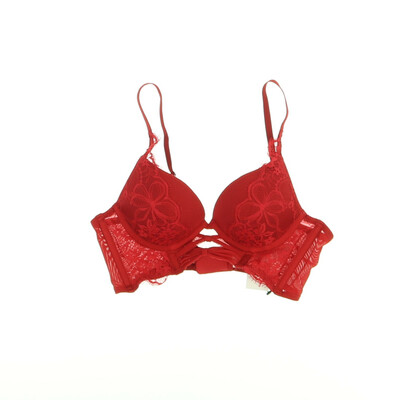 Hunkemöller piros push up melltartó
